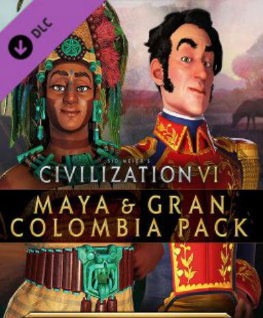 Sid Meier's Civilization VI - Maya &amp; Gran Colombia Pack (DLC) (Steam)   Steam - PC Download [Email/Instant Delivery]