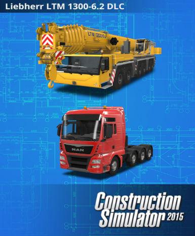 Construction Simulator 2015: Liebherr LTM 1300 6.2 (DLC)   Steam - PC Download [Email/Instant Delivery]
