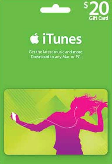 Apple iTunes Gift Card 20 USD (US)   iTunes [Email/Instant Delivery]