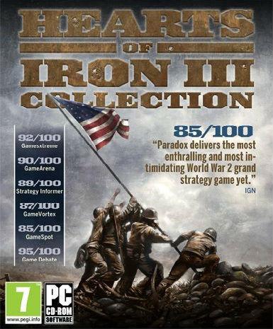 Hearts of Iron III (Complete Collection)   Steam - PC Download [Email/Instant Delivery]