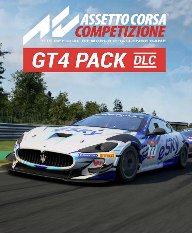 Assetto Corsa Competizione - GT4 Pack (DLC)   Steam - PC Download [Email/Instant Delivery]