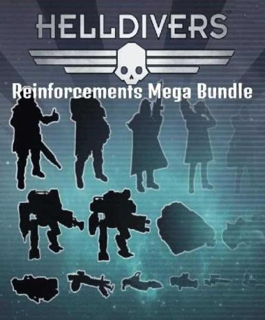 HELLDIVERS - Reinforcements Mega Bundle   Steam - PC Download [Email/Instant Delivery]