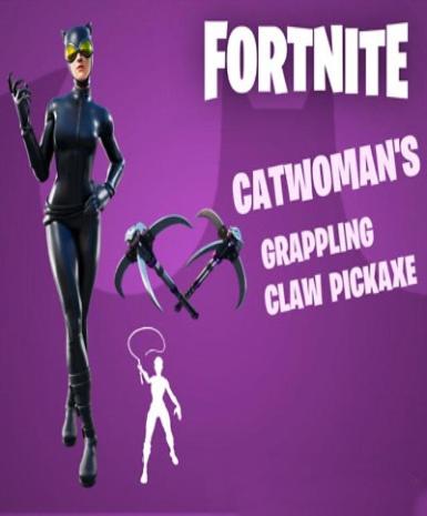Fortnite - Catwoman’s Grappling Claw Pickaxe (DLC)   Epic Store - PC Download [Email/Instant Delivery]
