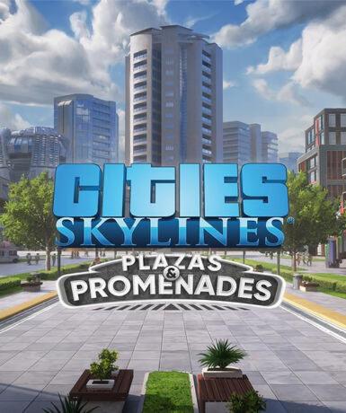 Cities: Skylines - Plazas &amp; Promenades (DLC) (Steam)   Steam - PC Download [Email/Instant Delivery]