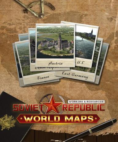 Workers &amp; Resources: Soviet Republic - World Maps (DLC) (Steam)   Steam - PC Download [Email/Instant Delivery]
