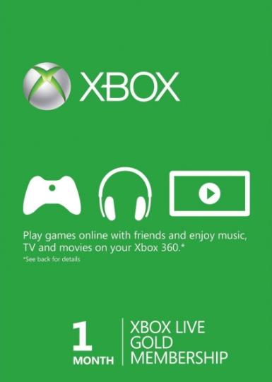 XBOX Live Gold 1 Month   Xbox [Email/Instant Delivery]