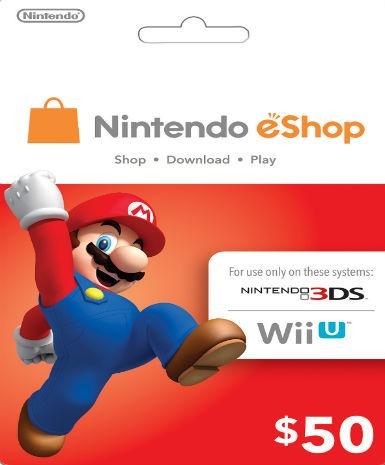 Nintendo Gift Card 50 USD (US) [Email/Instant Delivery]