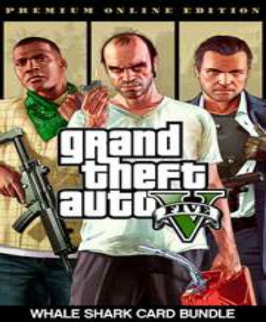 Grand Theft Auto V GTA 5 - Premium Online Edition &amp; Whale Shark Card Bundle   Rockstar Social Club - PC Download [Email/Instant Delivery]