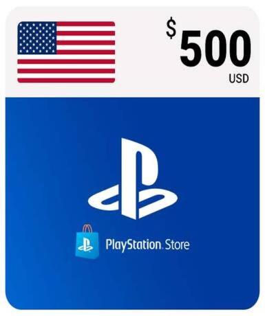 Playstation Network Card (PSN) 500 USD (US)   Playstation [Email/Instant Delivery]