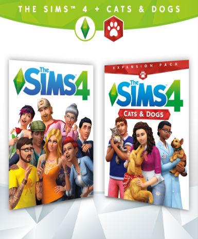 The Sims 4 + Cats &amp; Dogs - Bundle [Email/Instant Delivery]