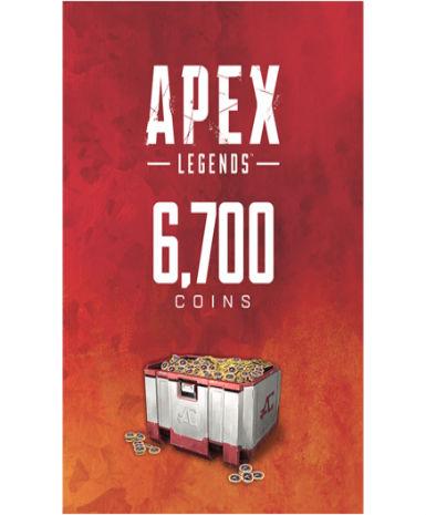 Apex Legends 6700 Apex Coins [Email/Instant Delivery]