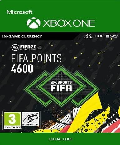 FIFA 20 - 4600 FUT Points (Xbox One)   Xbox [Email/Instant Delivery]