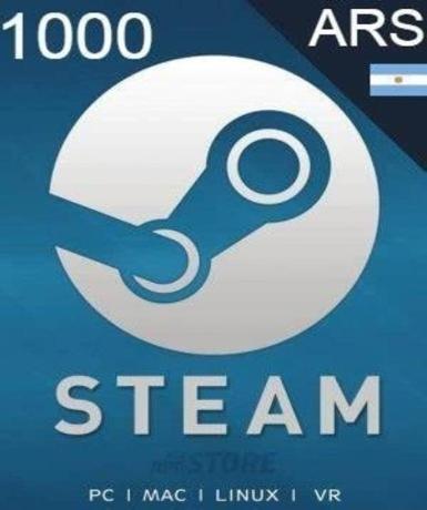 Steam Gift Card 1000 ARS (AR)   Steam - PC Download [Email/Instant Delivery]