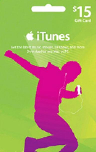 Apple iTunes Gift Card 15 USD (US)   iTunes [Email/Instant Delivery]