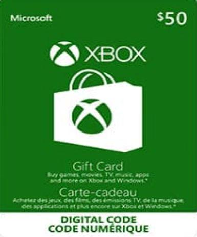 XBOX Gift Card 50 CAD (Canada)   Xbox [Email/Instant Delivery]