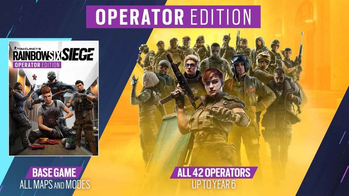 Tom Clancy's Rainbow Six Siege Year 8 Operator Edition RoW Ubisoft Connect CD Key   Rest of the world (RoW) - custom  [Email/Instant Delivery]
