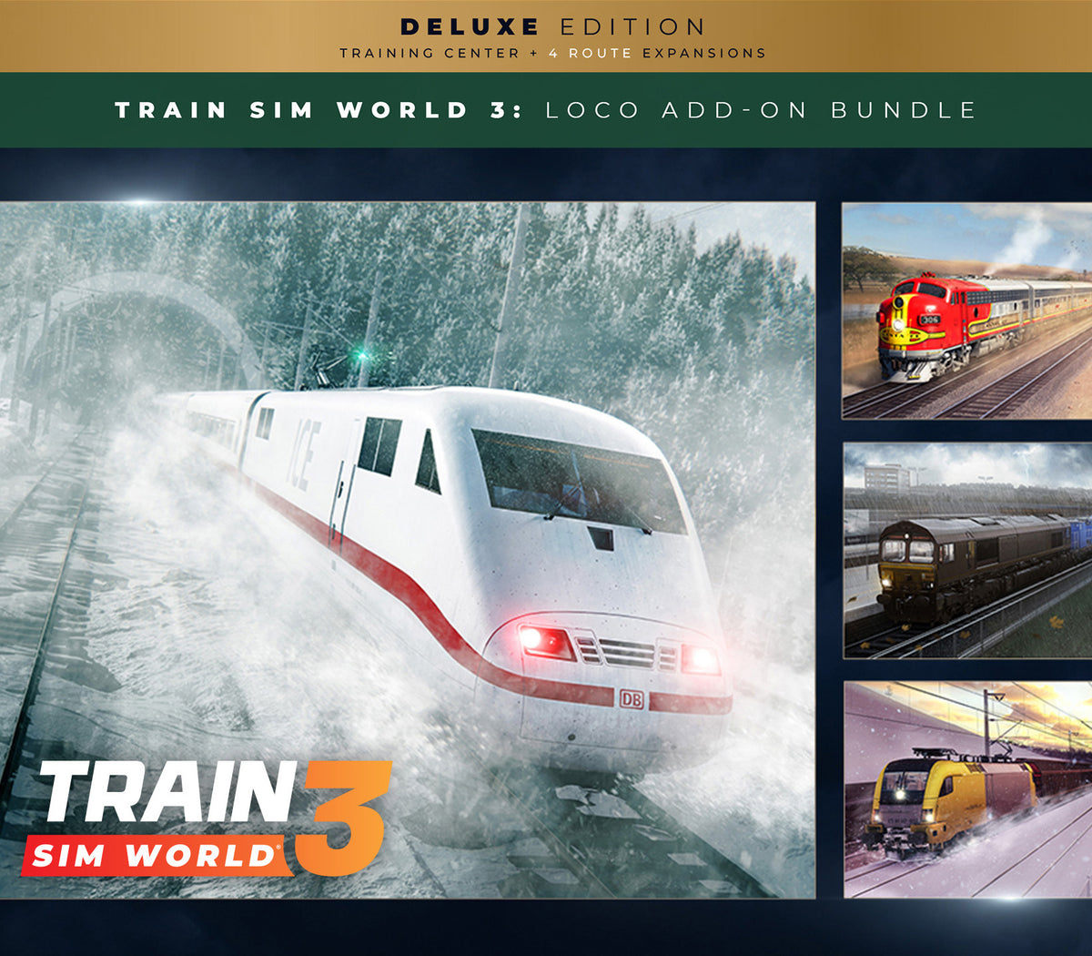 Train Sim World 3 Deluxe + Loco Bundle Edition AR XBOX One / Series X|S / Windows 10 CD Key Xbox One -  OTHER  [Email/Instant Delivery]