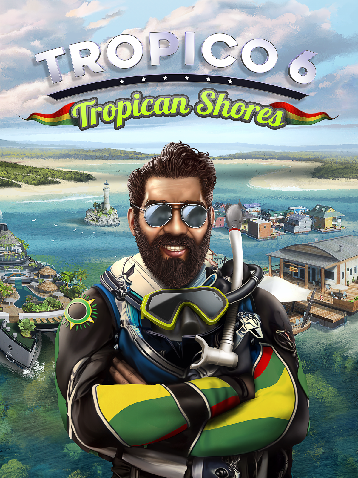 Tropico 6 - Tropican Shores DLC PC Steam CD Key  REGION FREE Kalypso Media - [Email/Instant Delivery]