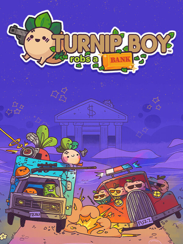 Turnip Boy Robs a Bank PC Steam Account  REGION FREE Graffiti Games - [Email/Instant Delivery]