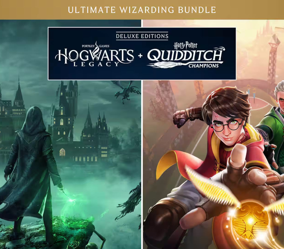 Hogwarts Legacy + Harry Potter: Quidditch Champions Deluxe Editions Bundle EU XBOX One / Xbox Series X|S CD Key Xbox One -  EUROPE Warner Bros. Games - [Email/Instant Delivery]