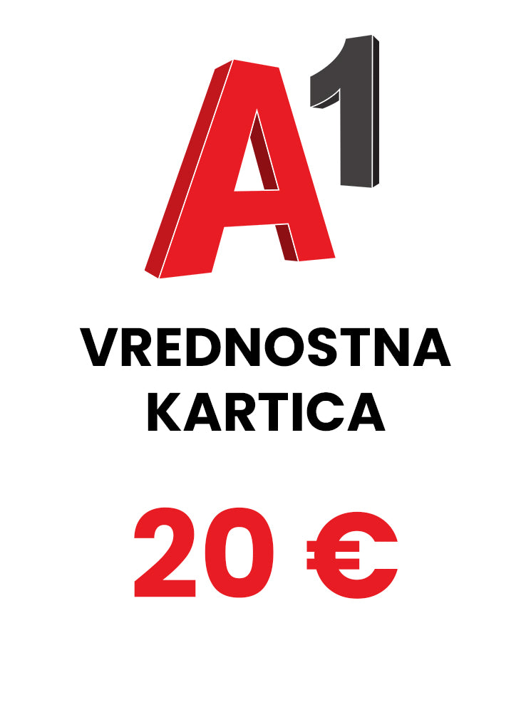 A1 Slovenija vrednostna kartica 20 € (EUR) Other -  - Other [Email/Instant Delivery]