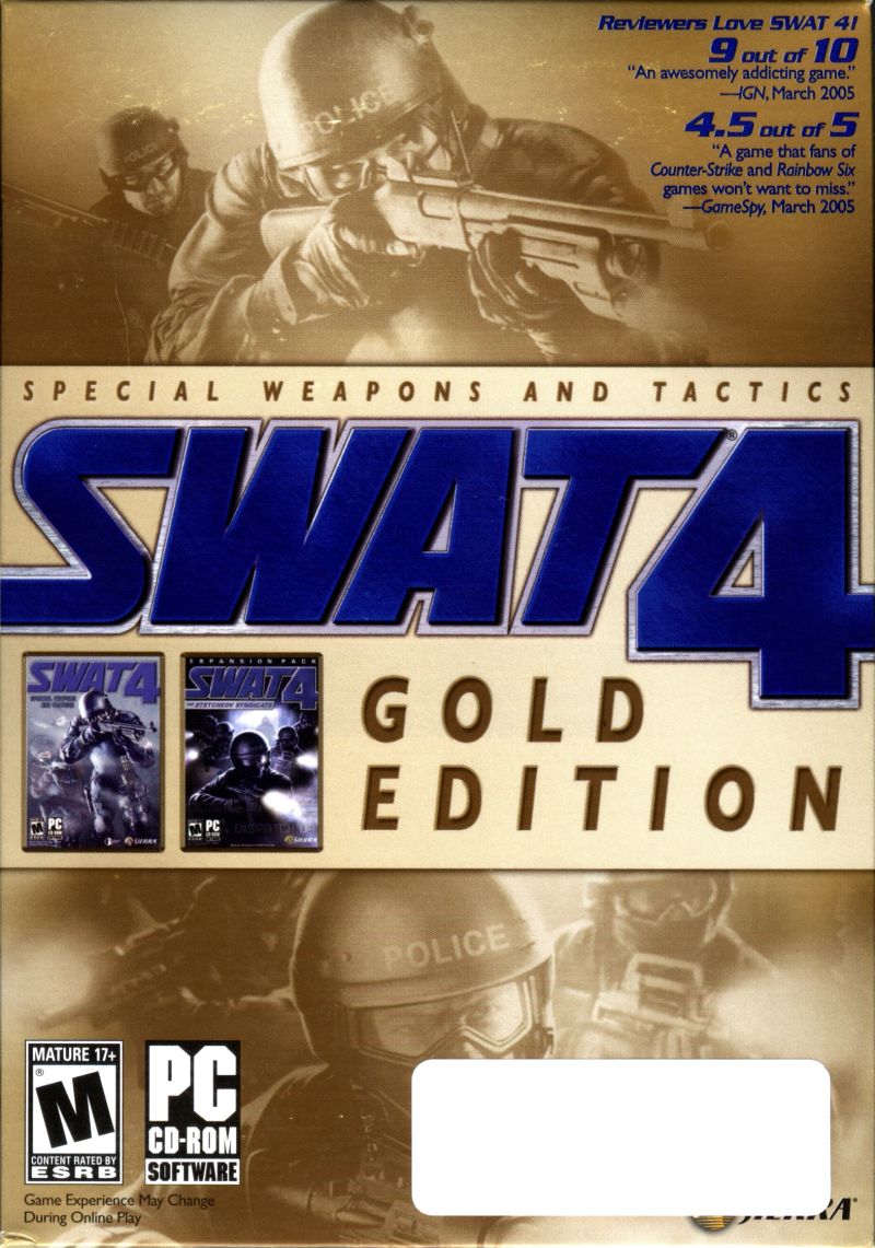 Swat 4 Gold Edition GOG Global GOG.com -  - GOG.com [Email/Instant Delivery]