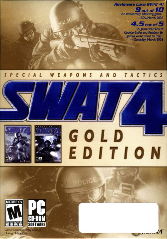 Swat 4 Gold Edition GOG Global GOG.com -  - GOG.com [Email/Instant Delivery]