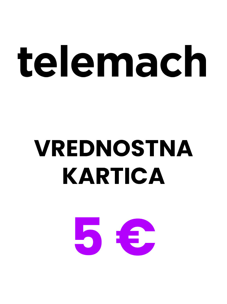 Telemach Slovenija vrednostna kartica 5 € (EUR) Other -  - Other [Email/Instant Delivery]