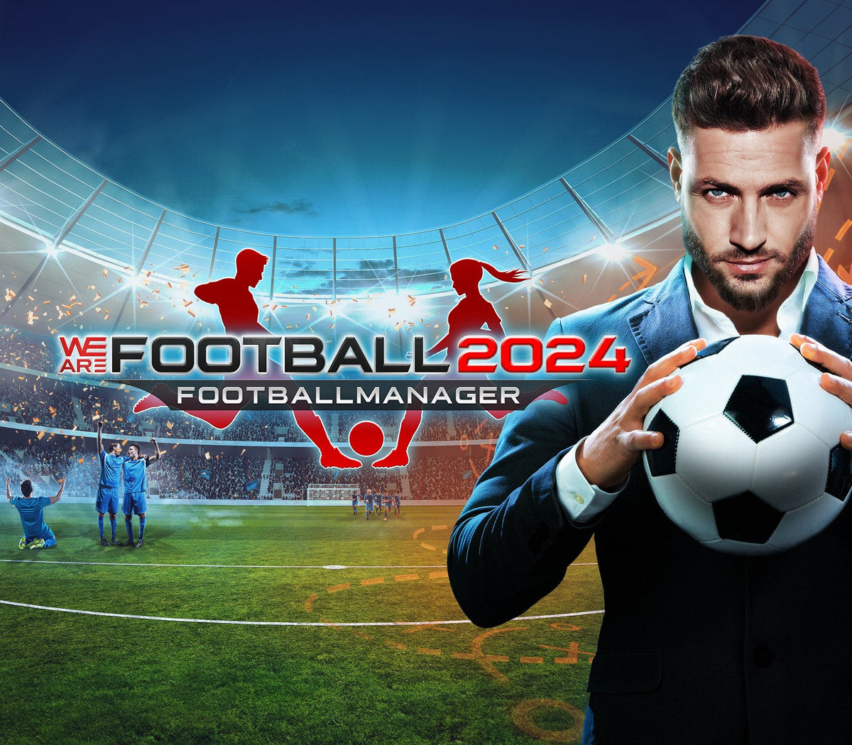 WE ARE FOOTBALL 2024 EU PC Steam CD Key  EUROPE HandyGames - [Email/Instant Delivery]