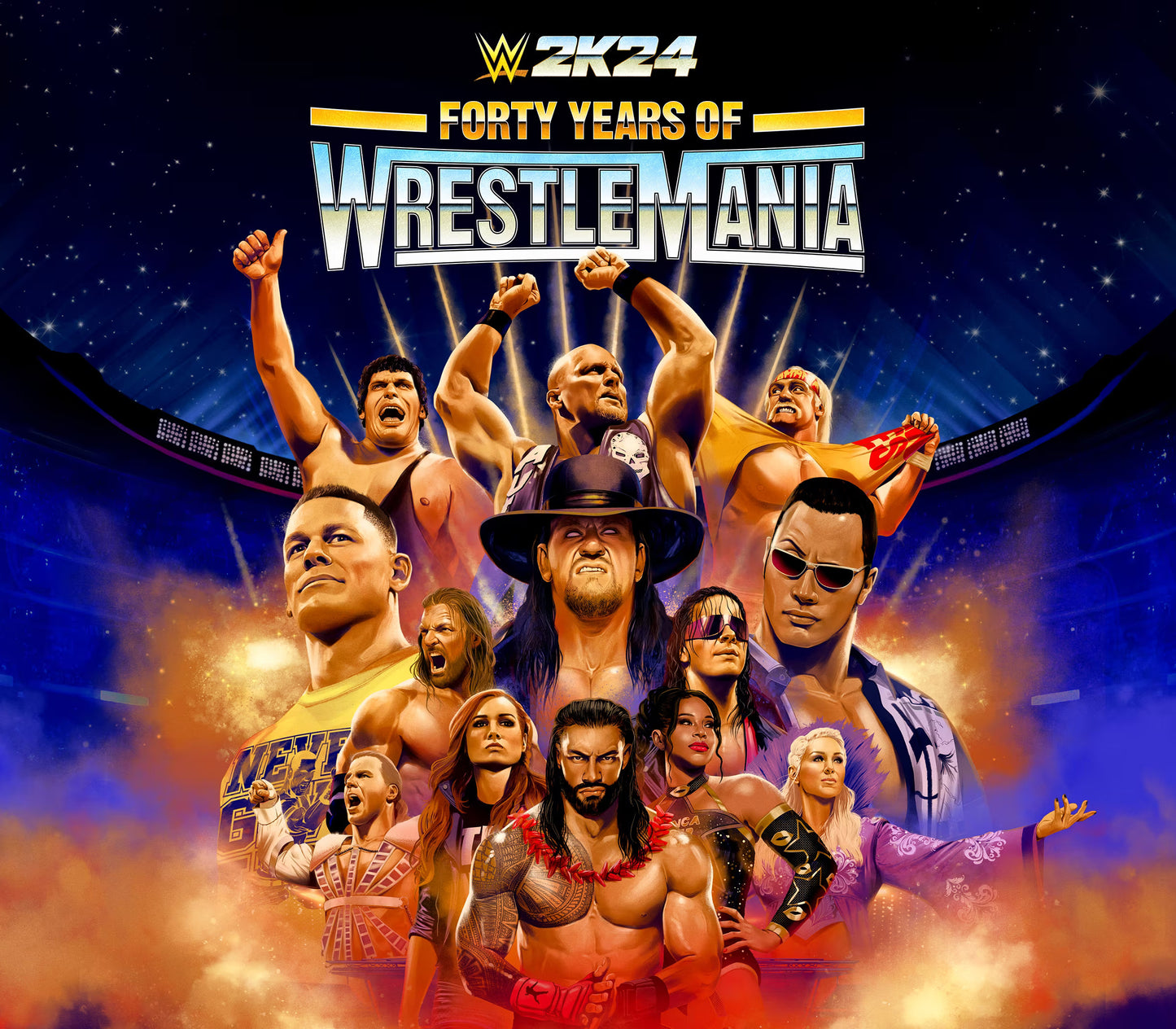 WWE 2K24 Forty Years of WrestleMania Edition EU XBOX One / Xbox Series X|S CD Key Xbox One -  OTHER  [Email/Instant Delivery]