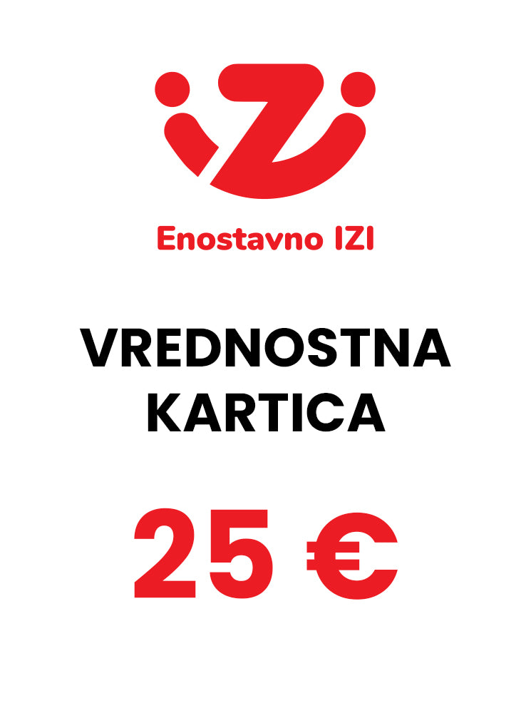 IZI Mobil Slovenija  vrednostna kartica 25 € (EUR) Other -  - Other [Email/Instant Delivery]
